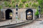 279 pops out of Montgomery Tunnel